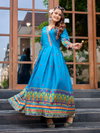 Morpich Colour Rayon Print Gown Collection Online Wholesale Aaradhna 2032